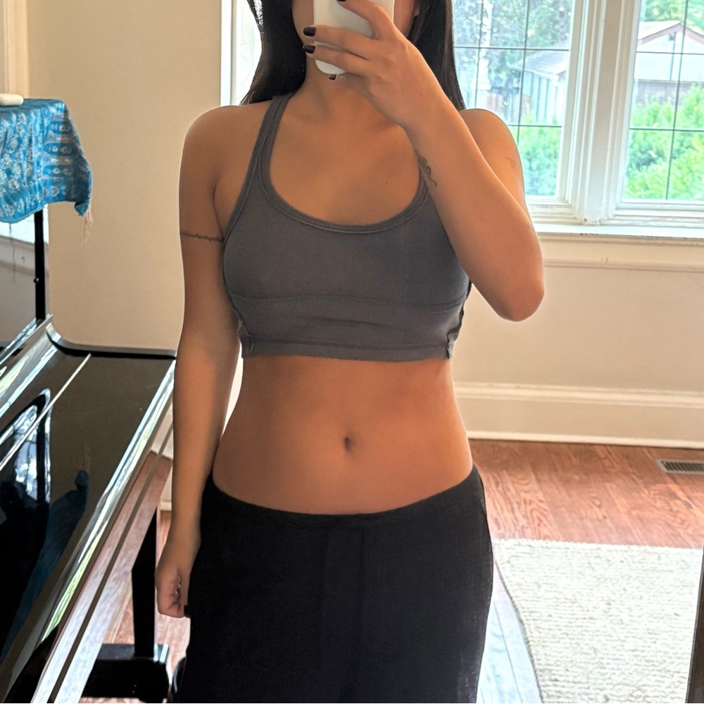Urban Outfitters Charcoal Grey Tank Top